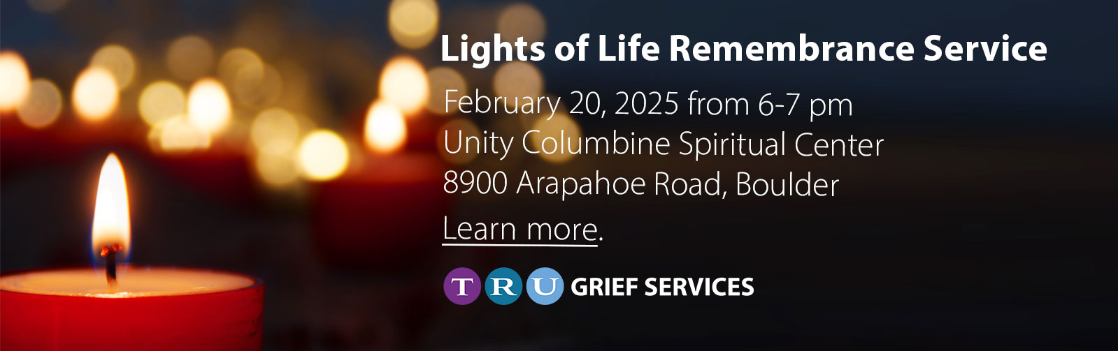 Lights of Life Remembrance Service